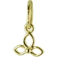 New Bling 9NBSAM-G200264 Gouden Hangertje - Dames - Lotusbloem - 3,5 x 5 mm - 14 Karaat - Bedel - Goud