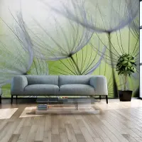 Karo-art 196cm X 140cm - Zelfklevend fotobehang - Paardebloemen, 8 maten, premium print