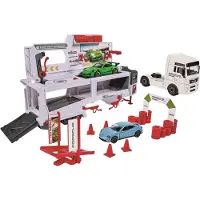 Majorette Porsche Truck Experience+2 Cars Majorette Veelkleurig 3-6 Years