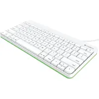 Logitech Bedraad (Eng. Int., iPad mini), Tablet toetsenbord, Wit