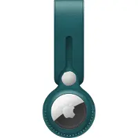 Apple AirTag Leather Loop Forest Green