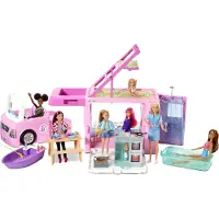 Barbie 3 In 1 Droomcamper En Accessoires