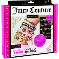 Make It Real Chains & Charms Bracelet Set Roze