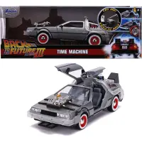 Jada Toys, Terug naar de Toekomst 3, Metalen modelauto, schaal 1/24, Tijdmachine Model 3