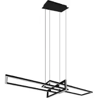 TRIO 320310332 Hanglamp Salinas Zwart