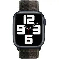 Apple Watch 38/40/41 mm Nylon Sport Loop Horlogeband Tornado/grijs