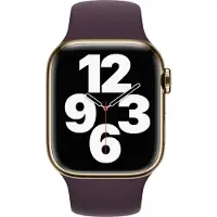Apple Watch 38/40/41 mm Siliconen Horlogeband Sport Donkere kers