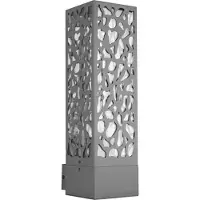 TRIO COOPER - Wandlamp - Antraciet - excl. 1x E27 4 W - Bewegingssensor - Buitenverlichting - IP44