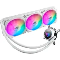 Asus ROG Strix LC 360 RGB Witte Editie, CPU waterkoelers, Wit