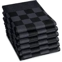 DDDDD Theedoek Barbeque Anthracite (set van 6)