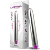 Latetobed Renee Vibe 10 Vibrating Functions USB Silver