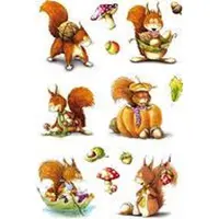 Herma Stickers etiketten grappige bijen - 10 stuks