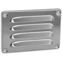 Nedco Schoepenrooster 20x25cm Alu