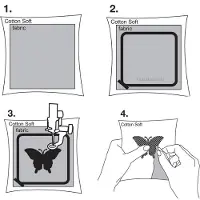 MADEIRA Tear Away cotton soft, 30cm-50m Zwart