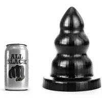 All Black Anaalitappi Triple Pleasure