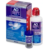 Alcon Deutschland GmbH, Geschäftsbereich Vision Care Ocular Health Plus Met Hydraglyde + 1 Lenscase 90 ml Bewarings-en-reinigingsoplossing