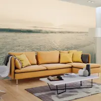 Karo-art 245cm X 175cm - Zelfklevend fotobehang - Ochtend Gloren , Premium Print
