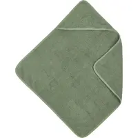 Meyco Baby Uni badcape - badstof - forest green - 75x75cm
