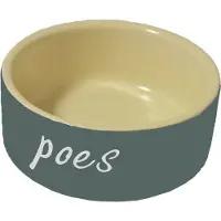 Home Style Homestyle Katteneetbak Steen Grijs - Kattenvoerbak - 12 cm
