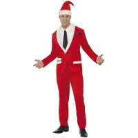 Smiffys Kerstman kostuum luxe