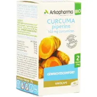 Arkogélules Arkocaps Curcuma Bio 40 capsules
