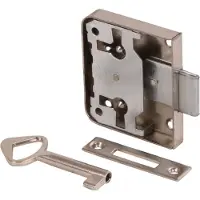 Starx meubelslot opleg rechts en links vernikkeld 30 mm