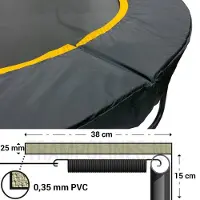 Magic Jump Trampoline Rand Black 425 - 430