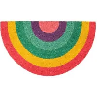 Fisura deurmat Rainbow 70 x 40 cm kokosvezel/PVC