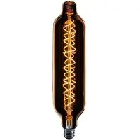 Expo ETH Buis XXL Filament spiraal LED 8w E27 240v 2200k dimbaar goud krul