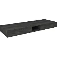 Sapho Morian badkamermeubel 130x14x48cm eiken zwart