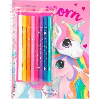 Ylvi & the Minimoomis kleurboek met viltstiften