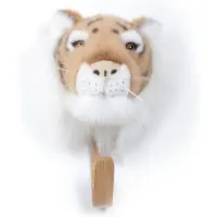 Wild&Soft Wild & Soft Houten dierenkapstok - Tijger