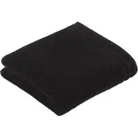 Vossen Handdoek Calypso Feeling Schwarz (set van 3) (50 x 100 cm)