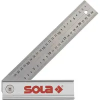Sola Quattro verstelbare winkelhaak- RVS – 56017001 - 25 cm