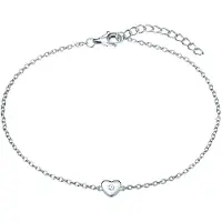 Rafaela Donata Armband zilver / transparant
