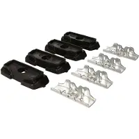 Thule Kit 187009 Fixpoint 4-pack montagekit voor dakdragersysteem zwart