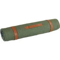 Pet-Joy Products The DoggyTravelRoll Dark Green 90x60x3 cm | Kussens, kleden en manden