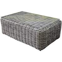 AVH-Collectie Las Palmas lounge tuintafel 120x75xH43,5 cm grijs