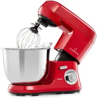 Klarstein Bella Robusta Metal keukenmachine 1200W 6 standen 5,5 liter