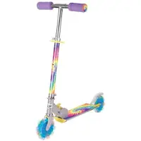 One for Fun - Scooter with light in wheels - Tide Dye (20891)