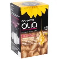 Garnier Olia Ammoniavrije Permanente Haarkleuring 120 g (Kleuren : 8.31 Golden Ash Blond)