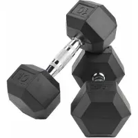 Lifemaxx LMX Crossmaxx Hexagon dumbbell - per stuk - 7,5 kilo
