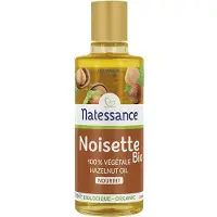 Natessance Biologische Hazelnootolie 100% Puur Voedend Gezicht en Lichaam 100 ml Etherische olie