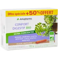 Arkopharma Arkofluides Confort Digestif Bio 20 Ampullen + 10 Ampullen Gratis