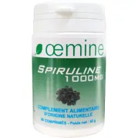 Oemine Spirulina 1000 Biologisch 60 Tabletten