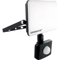 Groenovatie LED Breedstraler 20W - Waterdicht IP54 - Neutraal Wit - Sensor