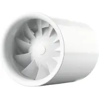 Vents Quietline buisventilator 100 mm - Met timer - Inline fan - 100 m³/h
