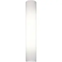 BANKAMP LED-wandlamp Cromo, wit / opaal, Woon-/ Eetkamer, Glas, Modern, LED wandlamp