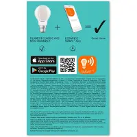 Ledvance SMART+ BT CLA60 60 6 W/2700K B22 SMART+ Energielabel: E (A - G) B22 6 W Warmwit