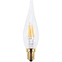 Segula LED lamp E14 | Sierkaars | Filament | Helder | 1900K | Dimbaar | 1.5W (9W)